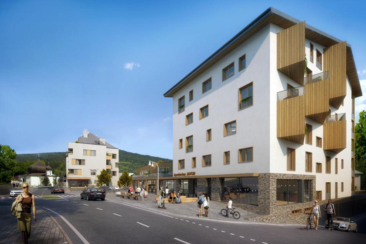 Apartment Rezidence - Javor & Wellness Железна-Руда Экстерьер фото