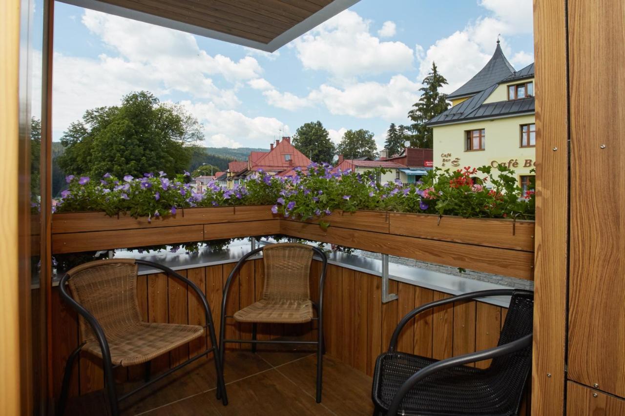Apartment Rezidence - Javor & Wellness Железна-Руда Экстерьер фото